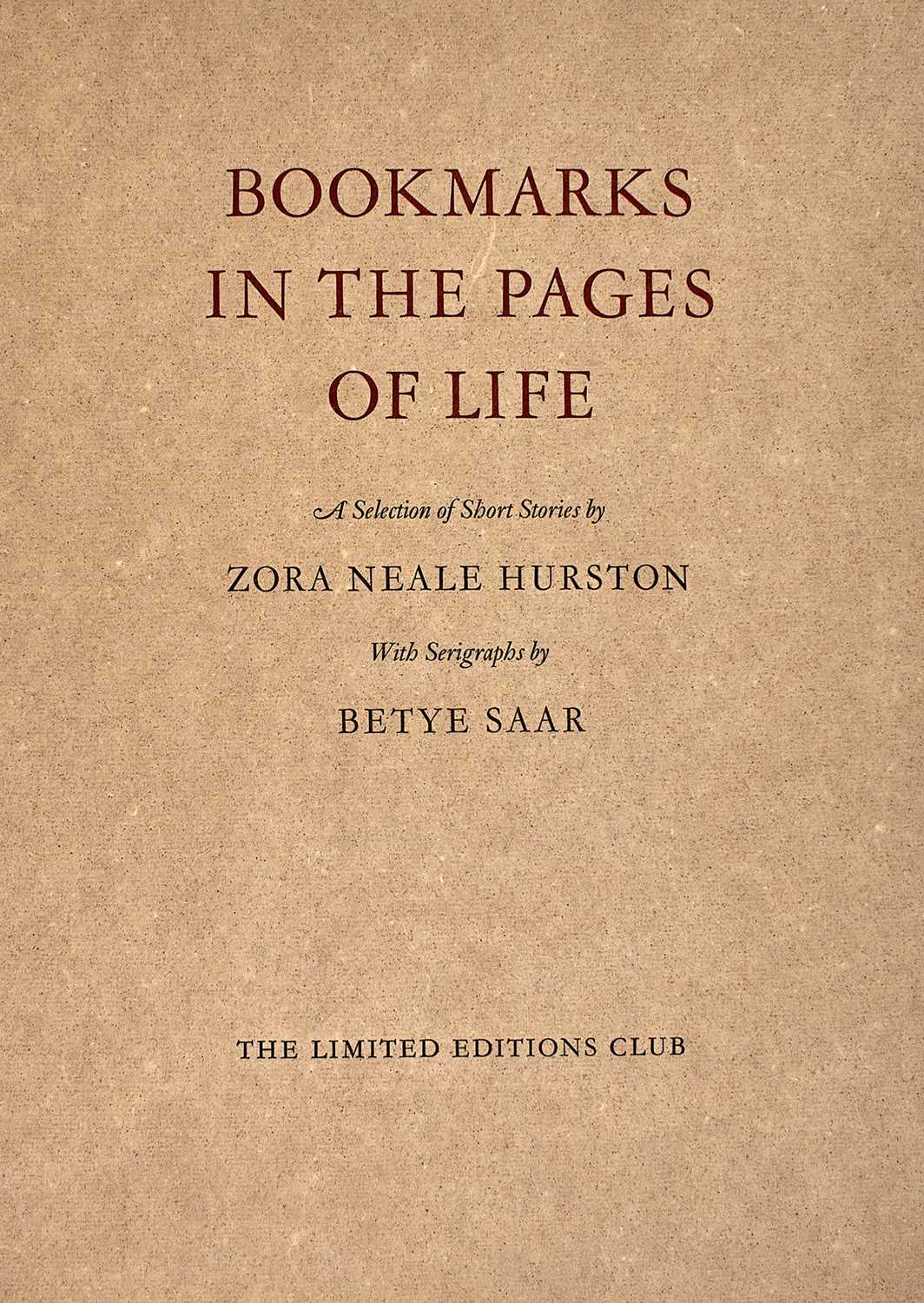 Lot 268 - Bookmarks in the Pages of Life