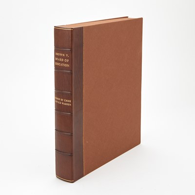 Lot 263 - The Brown v. Board of Education opinion signed by Chief Justice Earl Warren