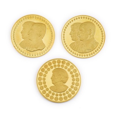 Lot 1171 - Iran Imperial Gold Medals