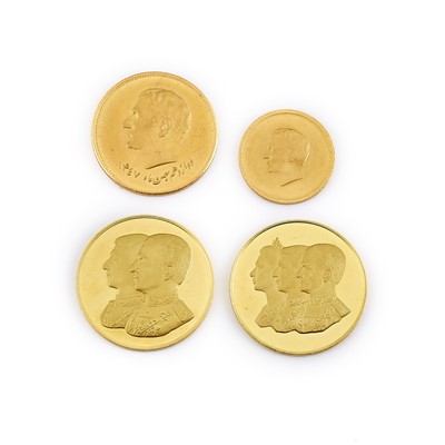 Lot 33 - Iran Gold Medals