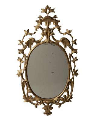 Lot 303 - George III Giltwood Mirror