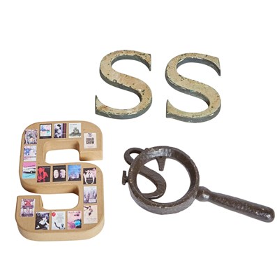 Lot 30 - Group of "S" Themed Desk Articles