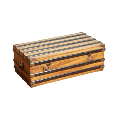 Lot 138 - Continental Metal-Mounted Walnut and Painted Wood Small Chest