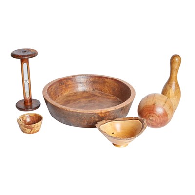Lot 59 - Group of Treen Table and Other Articles