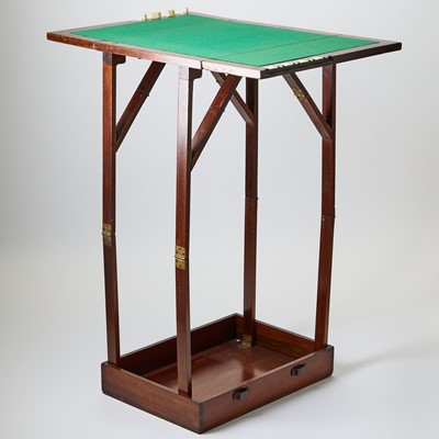 Lot 120 - English Mahogany Metamorphic Card Table