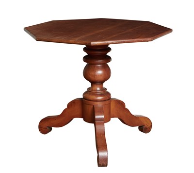 Lot 212 - Cherry Octagonal Center Table