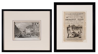 Lot 281 - A 19th century Sweeney Todd broadside