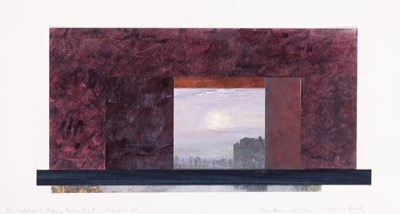 Lot 287 - An Adrianne Lobel set design for Passion