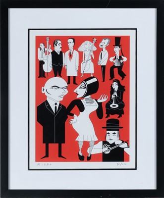 Lot 231 - Caricatures of Gypsy and Other Musicals