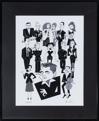Lot 231 - Caricatures of Gypsy and Other Musicals