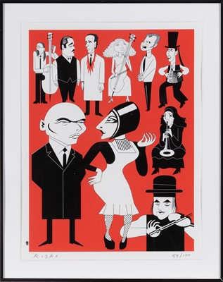 Lot 231 - Caricatures of Gypsy and Other Musicals