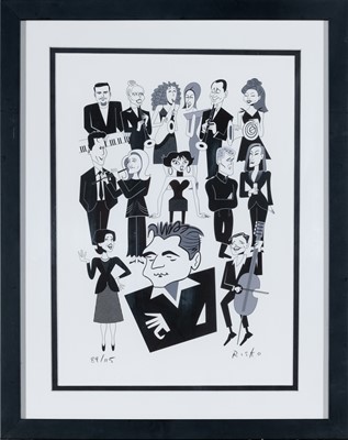Lot 231 - Caricatures of Gypsy and Other Musicals