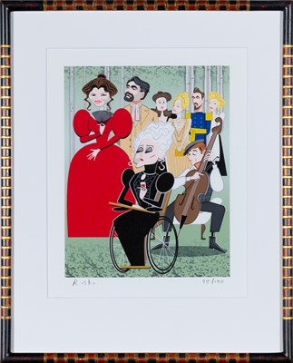 Lot 231 - Caricatures of Gypsy and Other Musicals