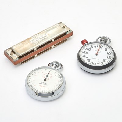 Lot 217 - Tiffany & Co. Harmonica and Two Tempo Watches