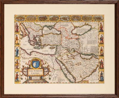 Lot 35 - Speed's decorative map of the Ottoman Empire