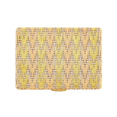 Lot 1057 - Tricolor Gold Compact, France
