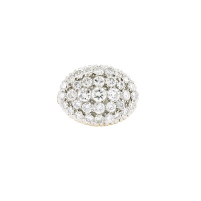 Lot 1171 - Gold, Platinum and Diamond Ring