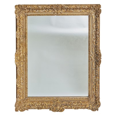 Lot 183 - Louis XV Style Giltwood Mirror