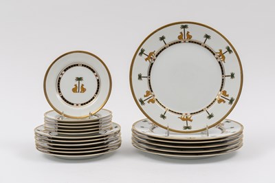 Lot 1155 - Christian Dior Casablanca Pattern Dinner Service