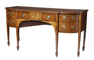 Lot 159 - George III Satinwood-Inlaid Mahogany Sideboard