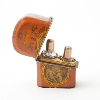 Lot 182 - French Lacquer Perfume Box