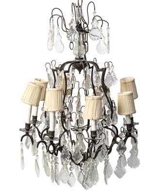 Lot 228 - Louis XV Style Eight Light Chandelier