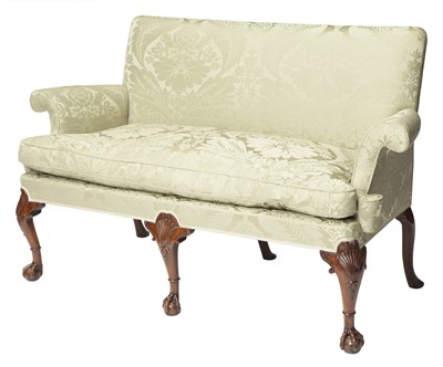 Lot 327 - George II Walnut Settee