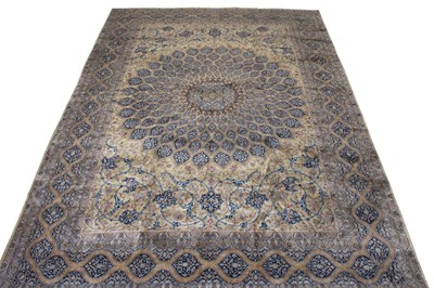 Lot 519 - Silk Warp Isfahan Carpet