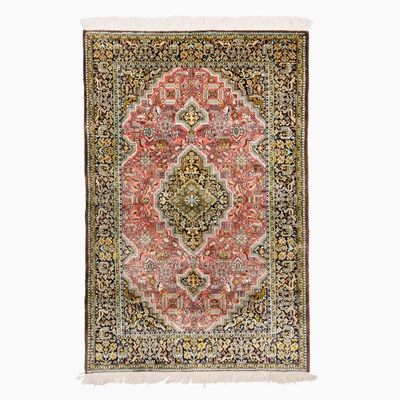 Lot 360 - Qum Silk Rug