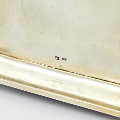 Lot 723 - Russian Silver and Cloisonné Enamel Table Casket