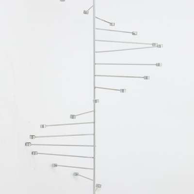 Lot 338 - Poul Kjaerholm PK 101 Chrome Plated Steel Pendant Candle Holder