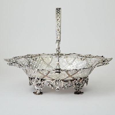 Lot 127 - George III Sterling Silver Cake Basket