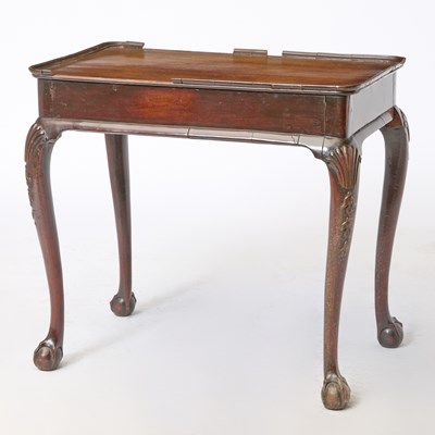 Lot 87 - George II Carved Mahogany Tea Table