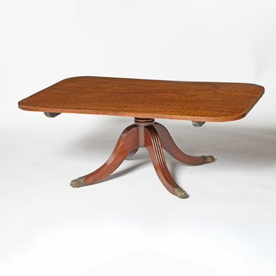 Lot 88 - Regency Style Inlaid Mahogany Low Table
