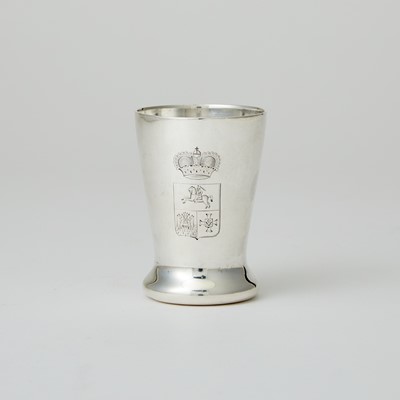 Lot 627 - Russian Silver Beaker