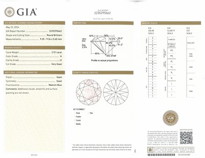 Lot 16 - Gold, Platinum and Diamond Ring