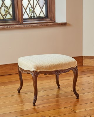 Lot 149 - Louis XV Upholstered Beechwood Stool