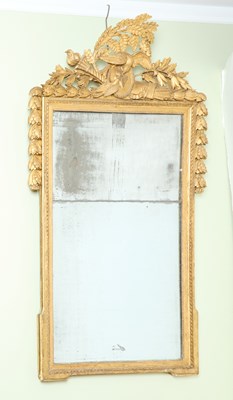 Lot 131 - Louis XVI Giltwood Mirror