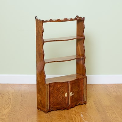 Lot 135 - Louis XV Kingwood Marquetry Hanging Shelf / Cupboard