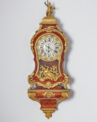 Lot 109 - Régence Gilt-Bronze Mounted Kingwood Bracket Clock