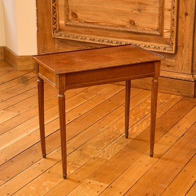 Lot 291 - Louis XVI Mahogany Side Table