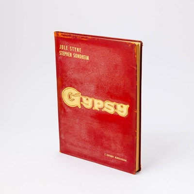 Lot 268 - Stephen Sondheim's specially bound score for Gypsy