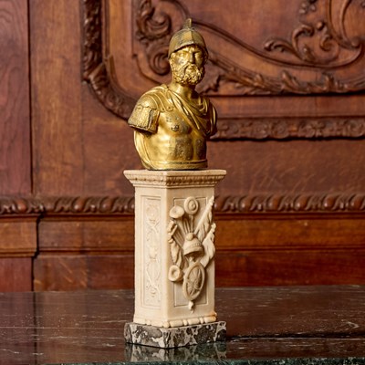 Lot 79 - Bronze Bust of Mars