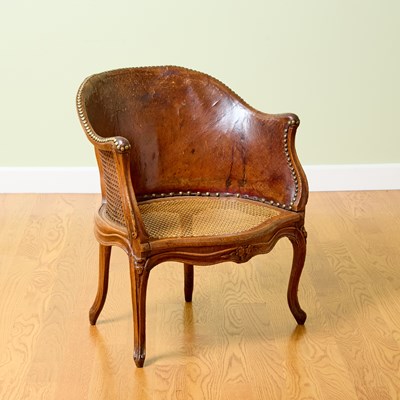 Lot 77 - Louis XV Walnut Bergere