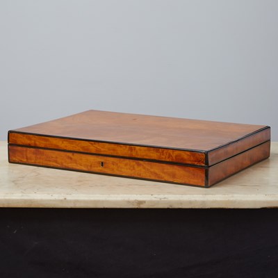 Lot 267 - French Lemonwood Water Colorist's Box