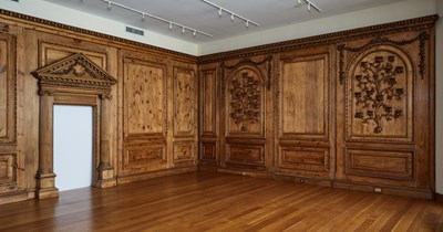 Lot 351 - Exceptional English George II Carved Pine Paneled Room