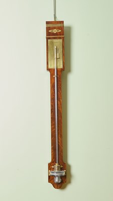 Lot 257 - Empire Mahogany Barometer