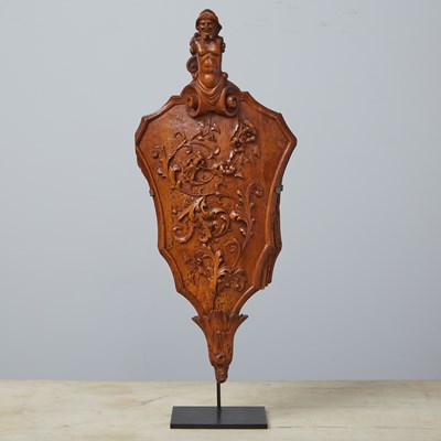 Lot 190 - Louis XV Carved Walnut Bellows