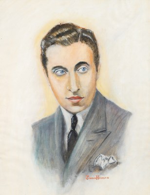 Lot 625 - Harold Arlen portrait by Jimmy Van Heusen