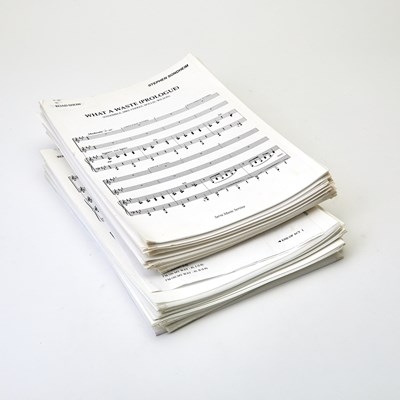 Lot 291 - A complete piano-vocal score for Road Show
